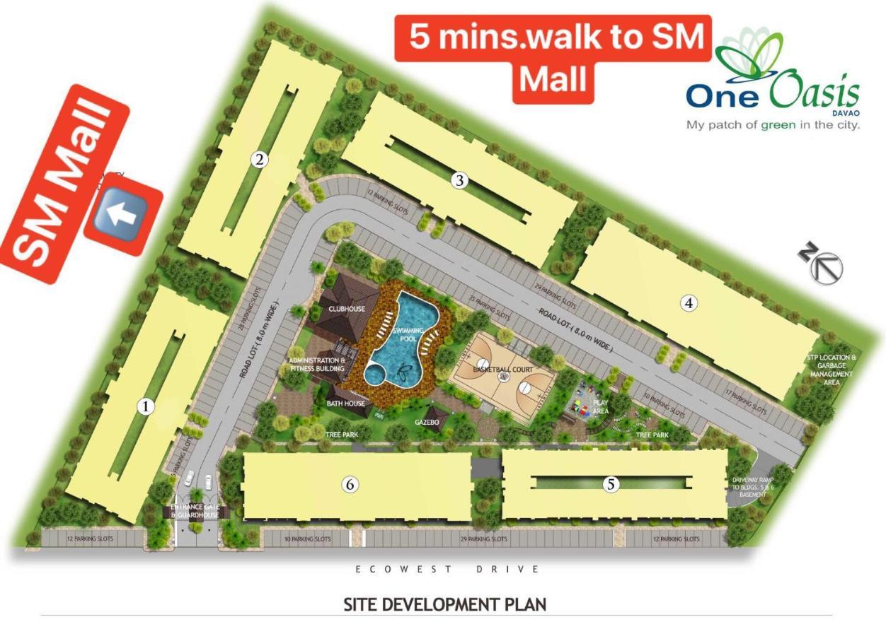 Davao 2Br One Oasis Beside Sm Mall-Wifi Extérieur photo